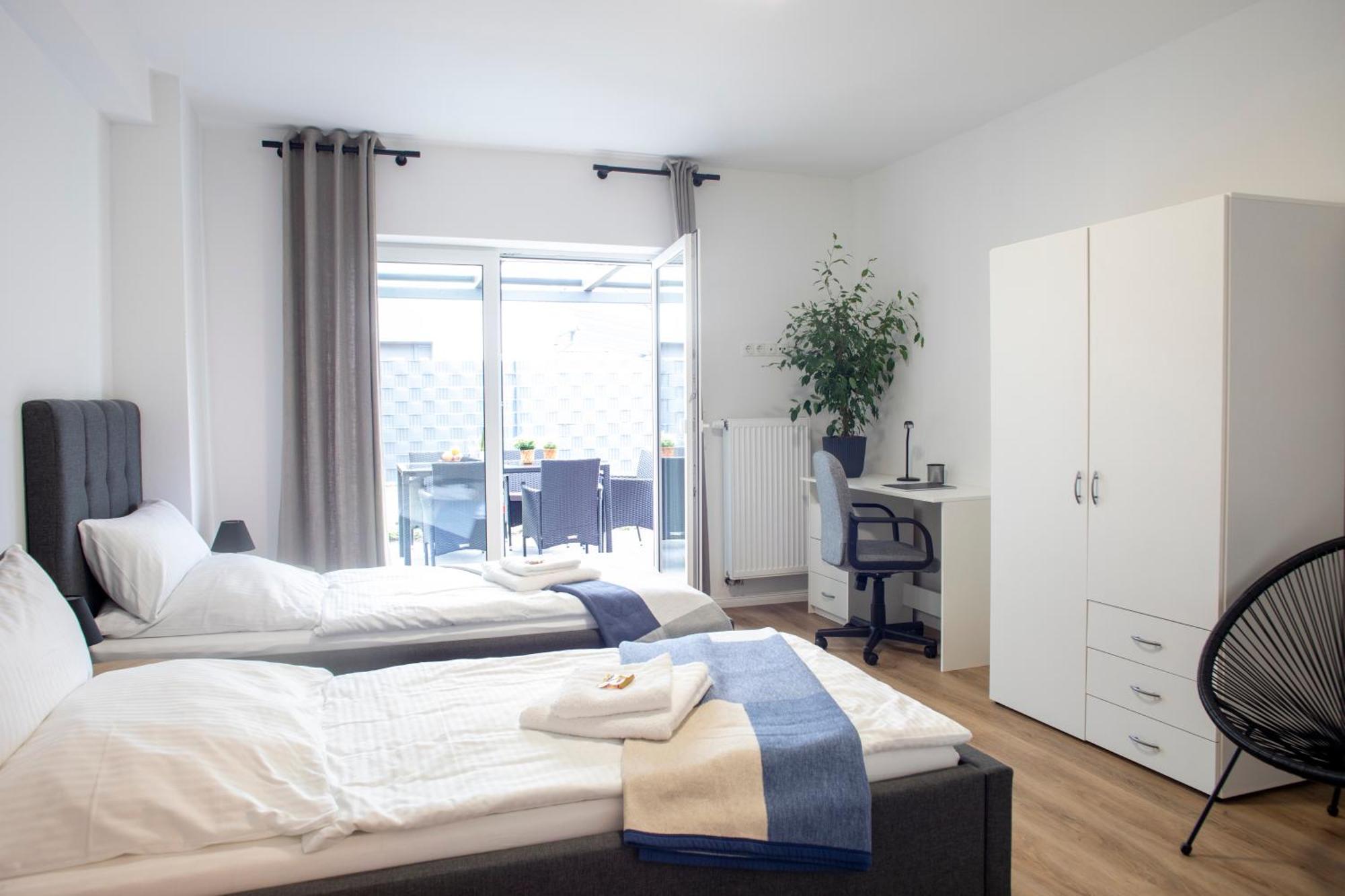 Fewo Cessna, Elegante Wohnung, 2 Schlafzimmer, Ueberdachte Terrasse Cloppenburg Exterior foto