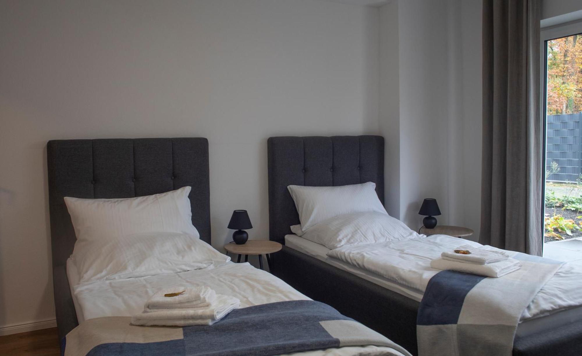 Fewo Cessna, Elegante Wohnung, 2 Schlafzimmer, Ueberdachte Terrasse Cloppenburg Exterior foto